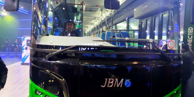 JBM launches 100% Electric Luxury Coach.