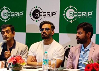 Suniel Shetty Invests in India’s First Re-engineered Tyre Start-up brand- REGRIP
