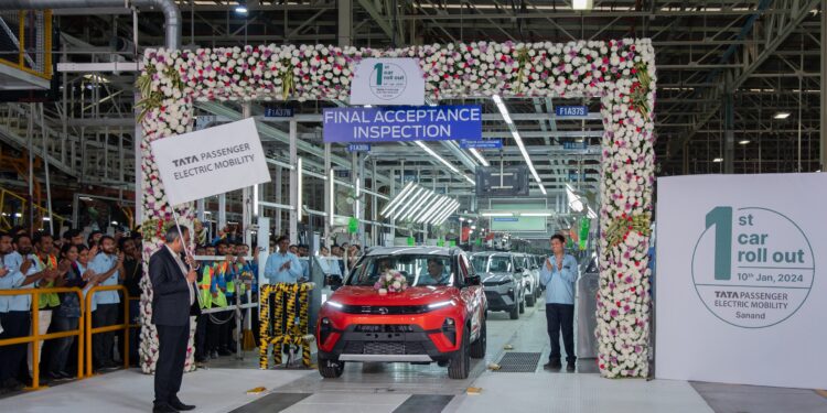 Tata Passenger Electric Mobility commences production in Sanand